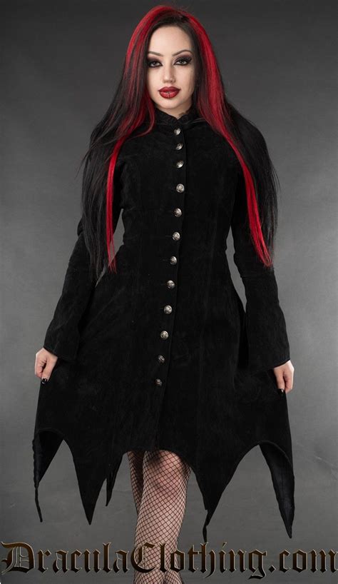 Black Witch Coat Coats And Jackets Ladies Clothing Odd Fashion Gothic Fashion Goth Women