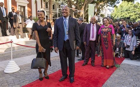 On wednesday, proud dad jackson mthembu took to his twitter account to gush about his son, xolani, who had his first day in grade one. ANC Chief Whip Jackson Mthembu on the SONA red carpet on 9 ...