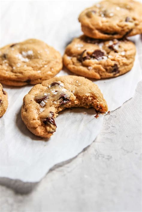 The Best Salted Caramel Chocolate Chip Cookies Sweetphi