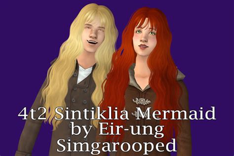 Ts2 4t2 Sintiklia Mermaid By Eir Ung Simgarooped By Deedee Sims