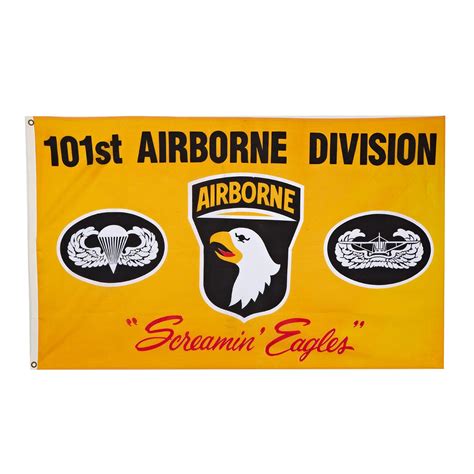 101st Airborne Division Screaming Eagles Flag 3 X 5 Other Ts