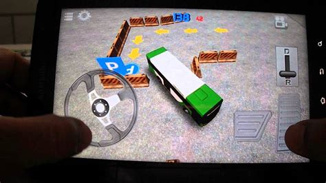 Model is fully textured with all materials applied. bus parking 3D level 4 - YouTube