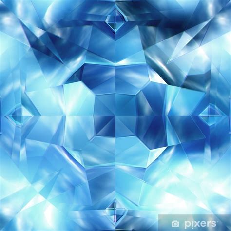 Poster Seamless Crystal Texture Pixershk