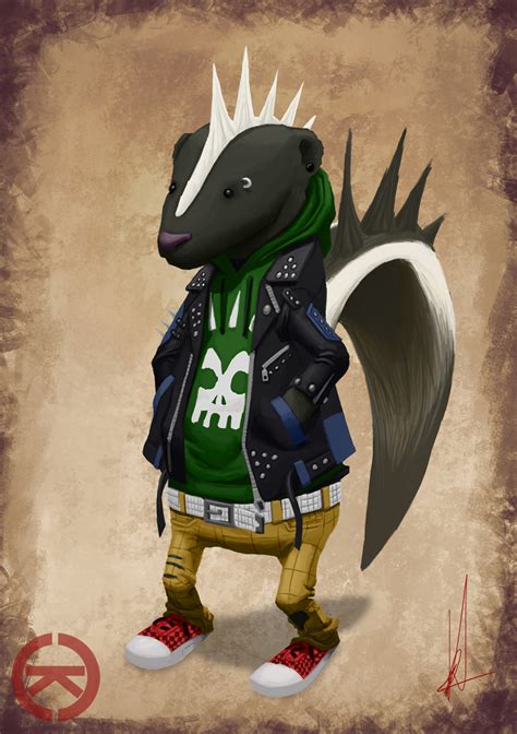 Punk Skunk By Renegade21 On Deviantart