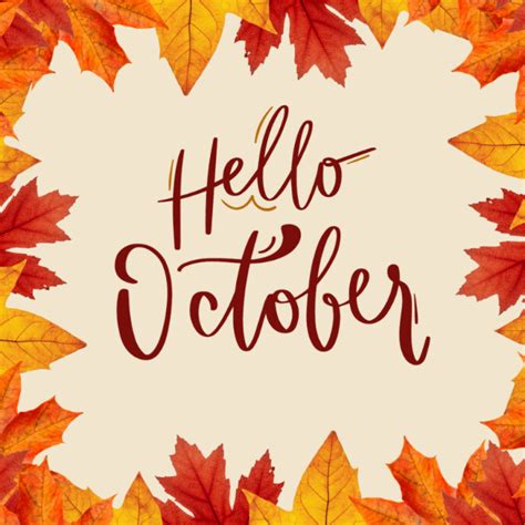 Hello October Template Postermywall