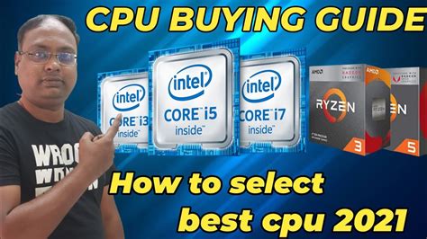 Cpu Buying Guide 2021 How To Choose Processor For Computer Intel