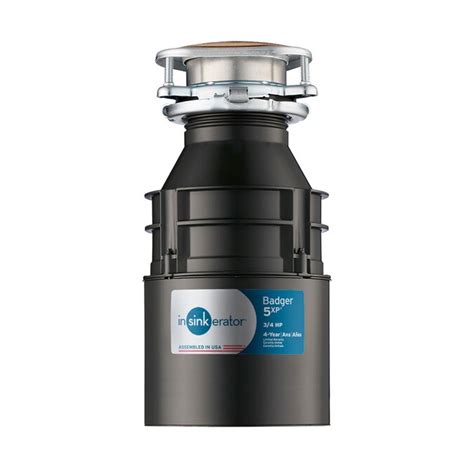 Insinkerator Badger 5xp 34 Hp Continuous Feed Garbage Disposal In The