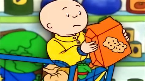 Caillou At The Store Caillou Cartoon Youtube