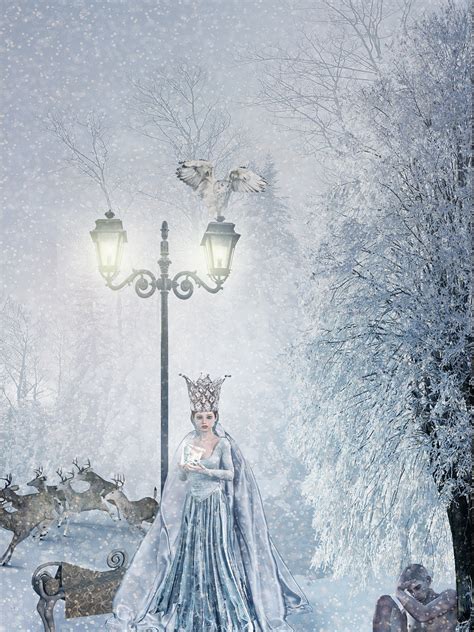 Snow Queen Fairy Tales Winter Free Photo On Pixabay