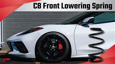 C8 Z51 Corvette Front Lowering Springs Install Paragon Performance