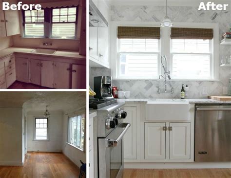 Before And After A Massive Makeover For A Minuscule Kitchen White