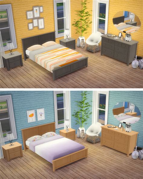 Saudade Sims — Mels Bedroom Meshes By Saudadesims This Set Is