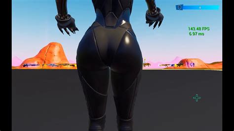 Lynx Performs Party Hips Fortnite Thicc Lynx 🥵🍆💦 Klory Black Lynx Youtube