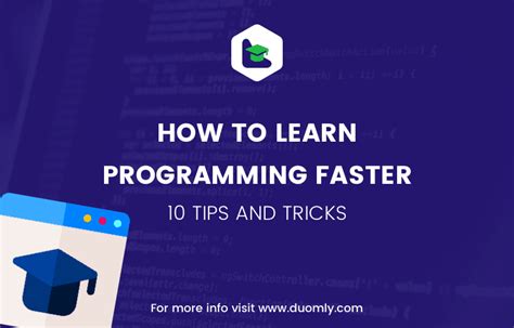 How To Learn Programming Faster Tips And Tricks