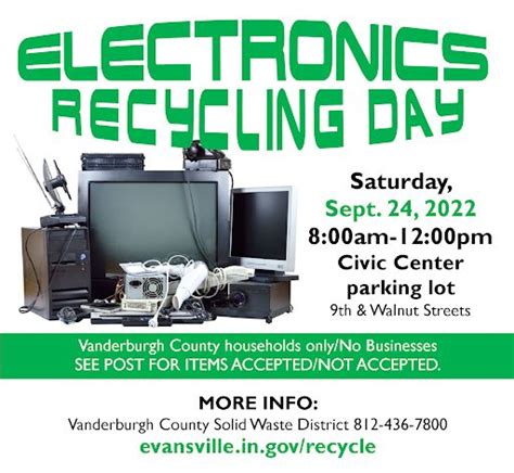 Last Electronics Recycling Day Of Happening In Evansville On
