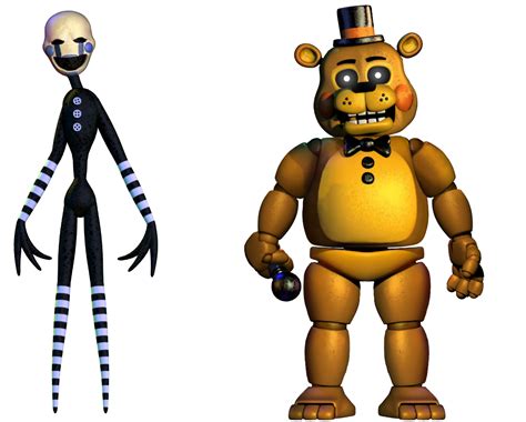 Hoax Gray Puppet And Golden Toy Freddy Recreation By Taptun39 On Deviantart