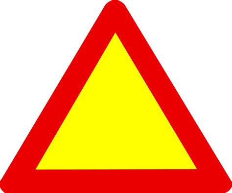 Sign Triangle Road Free Vector Graphic On Pixabay