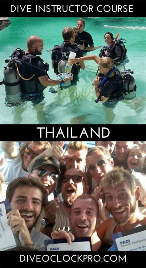 Padi Dive Instructor Course Koh Tao Thailand Click For Details