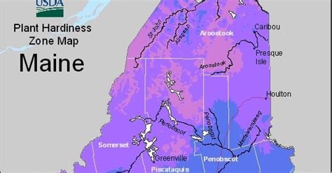 Farmers Know Best Maine Usda Plant Hardiness Zones Map