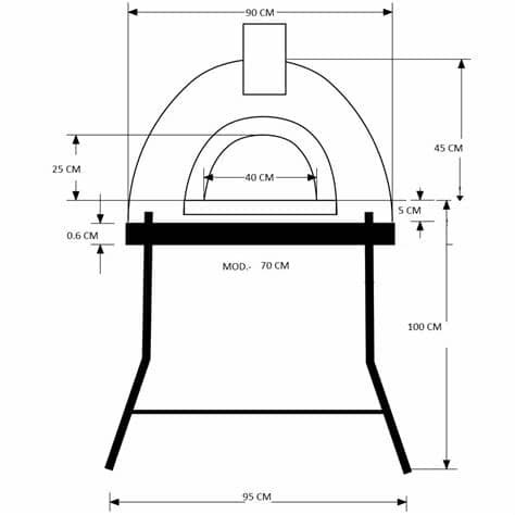 Cocinar con microondas es realmente práctico. Horno De Lena Para Pizza 70 Cm - $ 9,700.00 en Mercado Libre