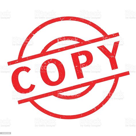 Copy Rubber Stamp Stock Illustration Download Image Now Backup