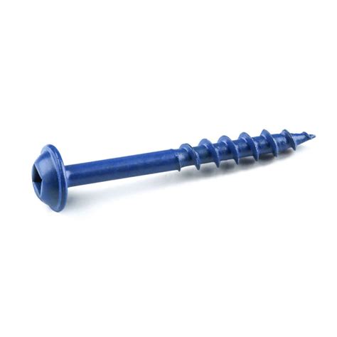 Kreg Pocket Hole Screws Blue Kote™ 1½ Coarse Washer Head 100pc K