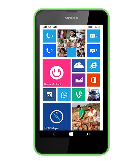 Nokia Lumia 630 Dual Sim Green Mobile Phones Online At Low Prices