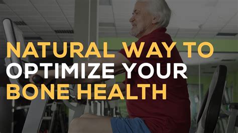 Natural Way To Optimize Your Bone Health Visit Osteostrong The