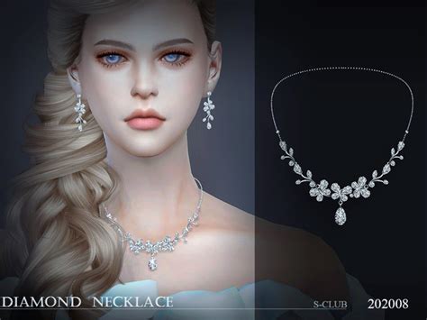 S Club Ts4 Ll Necklace 202008 Ts4cc Sims 4 Cc Custom Content Jewelry