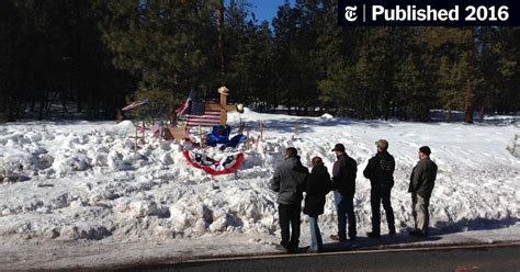Supporters Gather At Funeral For Oregon Protester The New York Times