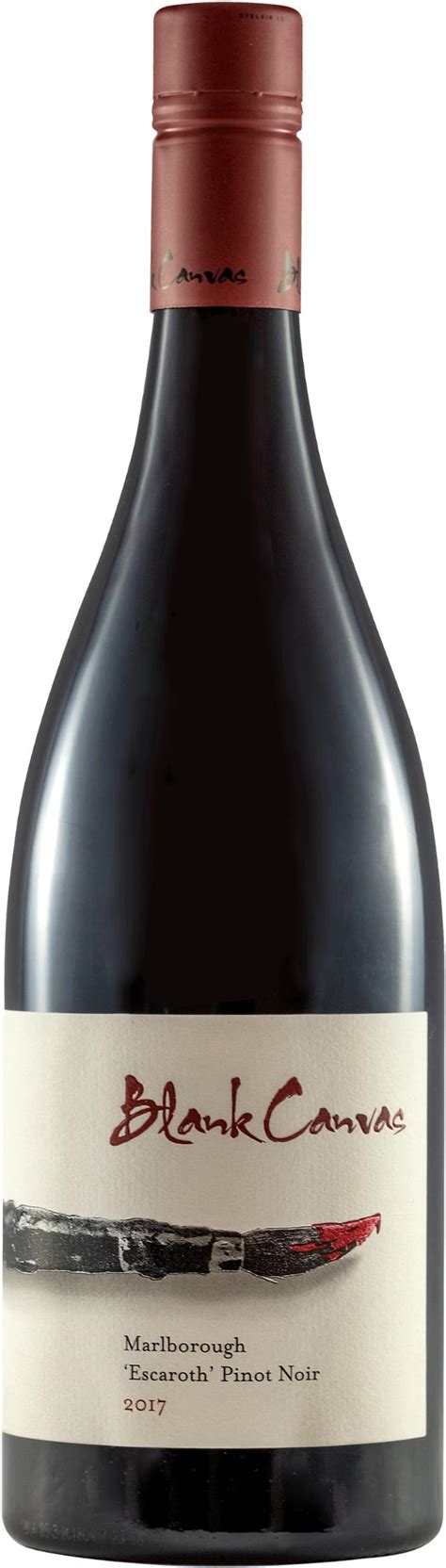 A blend composed primarily of a pommard selection from the old 1974 and the newer 1996 allen vineyard north hill blocks, with the balance a pommard selection at rochioli vineyard. Blank Canvas Escaroth Pinot Noir 2017 - The Real Review