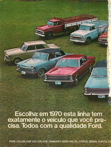 1970 Ford Motor Company Brazil P1 Fords Brazilian Line Flickr