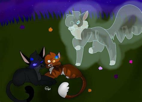 Leafpool And Crowfeather Warrior Cats Fan Art Warrior