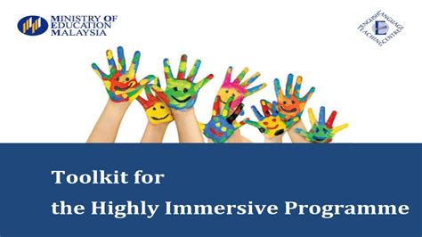 Program imersif tinggi atau highly immersive program (hip) akan dilaksanakan sepenuhnya di semua sekolah di seluruh malaysia pada tahun ini. Toolkit for the Highly Immersive Programme HIP - Pendidik2u
