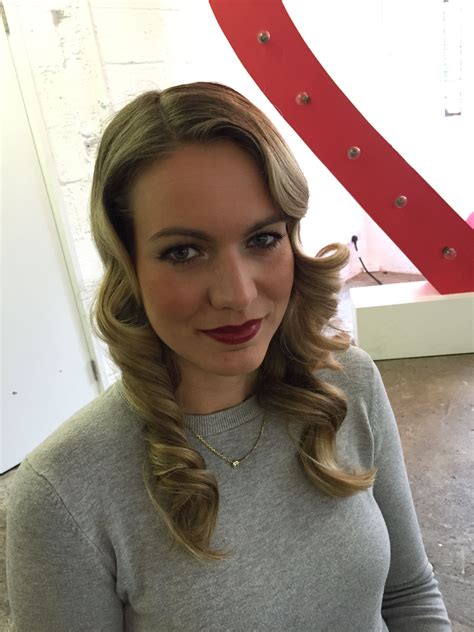 Another Recent Customer Hair And Make Up Lipstick And Curls