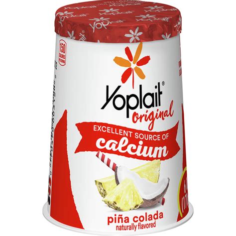 Yoplait Original Yogurt Low Fat Yogurt Pina Colada 6 Oz Instacart