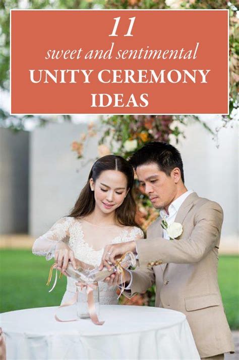 15 Sweet And Sentimental Unity Ceremony Ideas Junebug Weddings