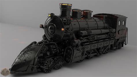 Steampunk Locomotive By Cpsteamworks On Deviantart