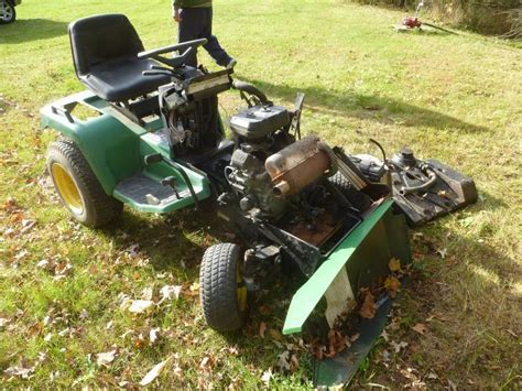 Tractors i just received into inventory that have not been disassembled. John Deere 425 Parts Tractor | NCS Geni, JDs & Welders ...