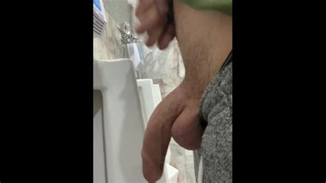 Big Dick Jerking Off At Public Urinal Xxx Mobile Porno Videos And Movies Iporntv
