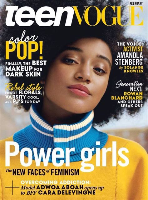 Teen Vogue February 2016 Cover Teen Vogue