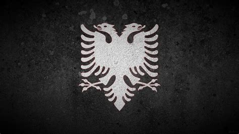 Albanian Flag Black And White By Albanian91 On Deviantart