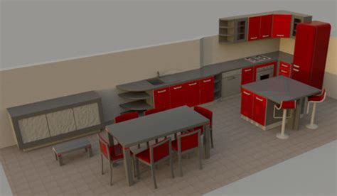 Kitchen, living room, bedroom, bathroom. Sweet Home 3D Forum - View Thread - LucaPresidente new ...