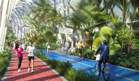 Watch Dubai Is Building A Climate Controlled 93km Cycle Tra