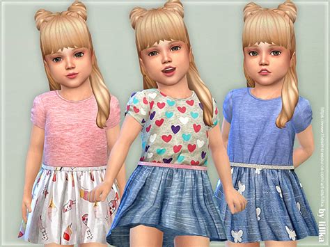 Toddler Dresses Collection P140 The Sims 4 Catalog