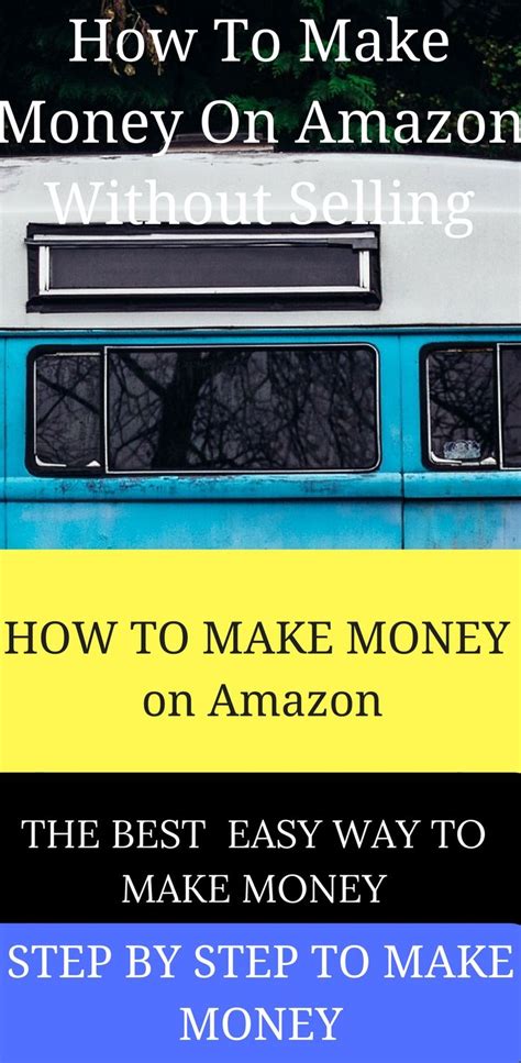To make money selling on amazon, you'll be required to register for a selling account and provide information marc grew his income to $13,000 per month by selling stuff on amazon. How can I make money on Amazon without selling? | How to ...
