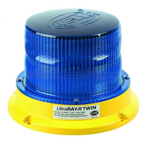 Hella Led Warning Beacon Ultraray R Twin Series Rotating Magnetic