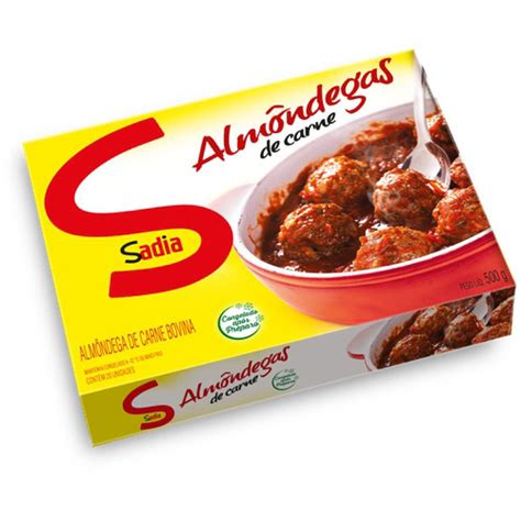 Almondega Bovina SADIA 500g