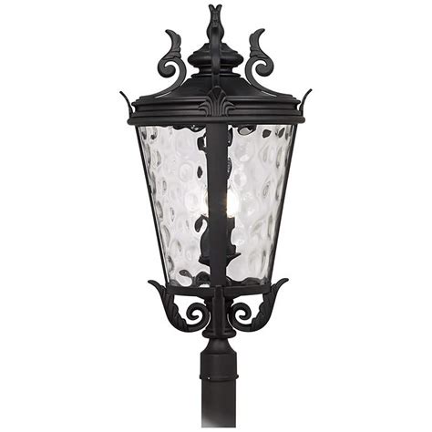 Light the way to your home with our selection of durable post lights, available in a variety of styles. Casa Marseille 33 1/2" High Black Outdoor Post Light - # ...