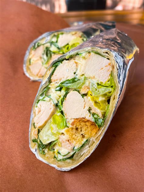 Chicken Caesar Wrap Main Menu Bobwhite Counter Chicken Restaurant